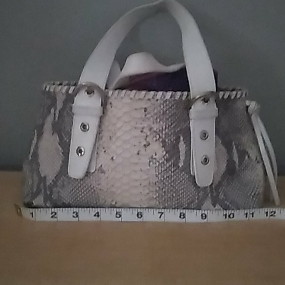 Roberta Gandolfi Python Snake Skin Bag - image 5